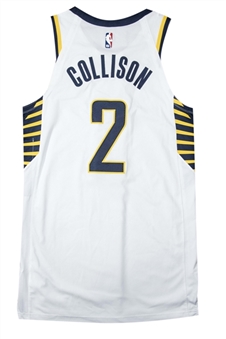 2018-19 Darren Collison Game Used Indiana Pacers Jersey Photo Matched To 3/30/2019 (Resolution Photomatching)